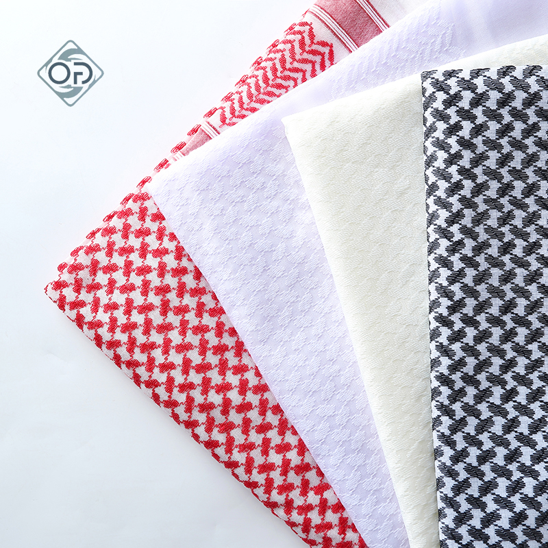 Breathable Muslim Arab men’s headscarf with keffiyeh, shemagh, ghutra, kufiya and Palestine flag patterns outdoor & religious use - 图片 3