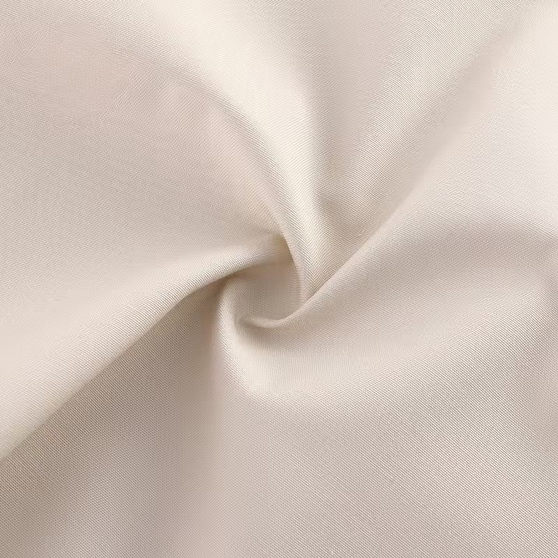 100% Cotton 115Gsm T-shirt Fabric Woven Shirt Fabric Drill Polly Poplin Plain Twill Fabric Pockets for Workwear School - 图片 5