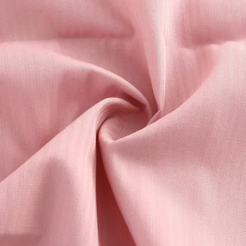 TC65/35 110 Gsm T-shirt Fabric Polyester Cotton Fabric Drill Polly Poplin Plain Woven Twill Fabric Pants Pockets for Workwear - 图片 2