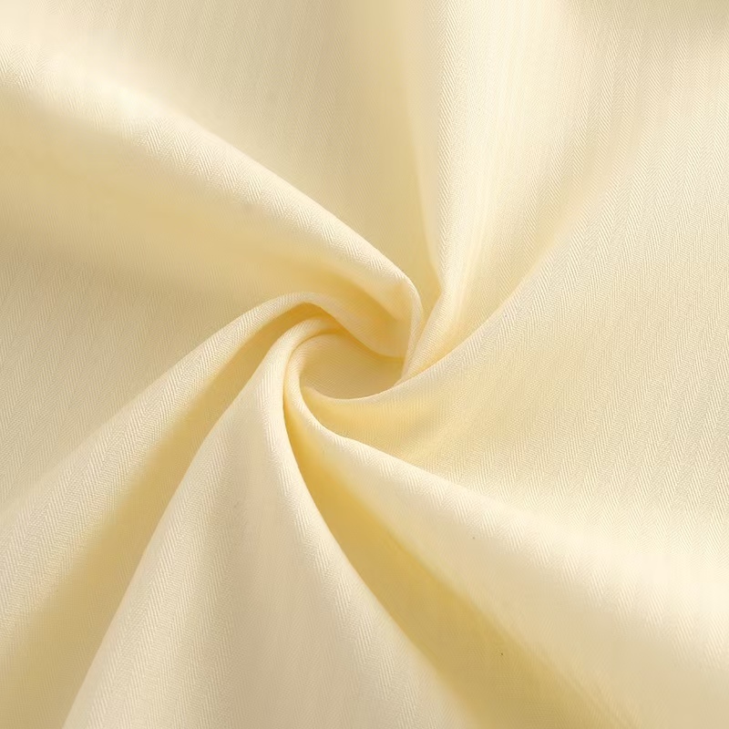 TC65/35 110 Gsm T-shirt Fabric Polyester Cotton Fabric Drill Polly Poplin Plain Woven Twill Fabric Pants Pockets for Workwear - 图片 3