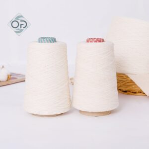 60% Cotton 40% Polyester Ringspun OE Raw White Yarn Ne 40 60 80