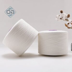 35%Cotton 65% Polyester Combed Compact Raw White Yarn Ne20 30 40 45 60