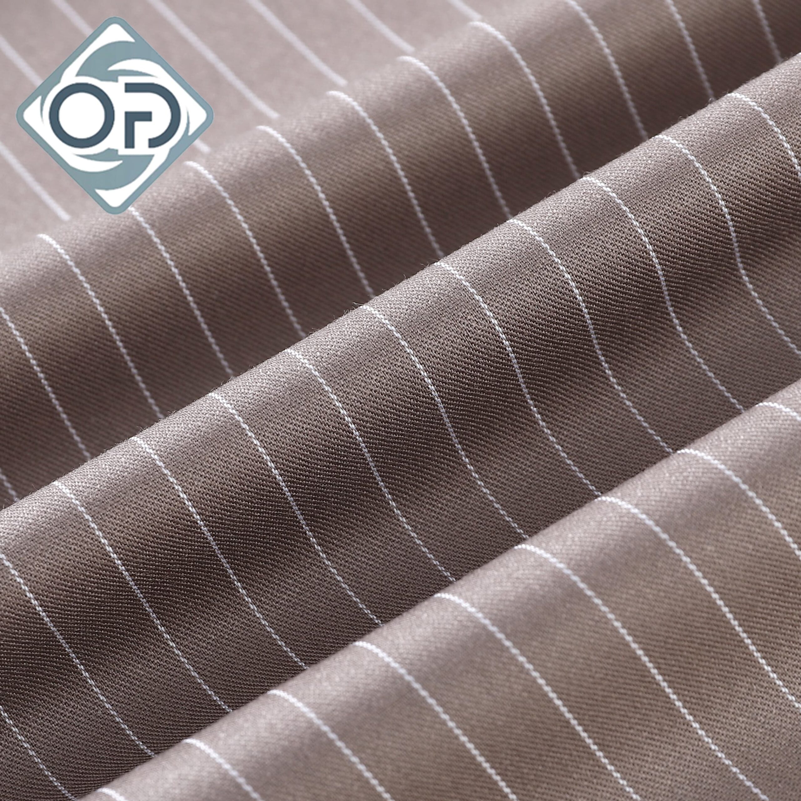 72%Polyester28%Viscose 96*99 230G/M Suiting Woven Stripes Fabric - 图片 4