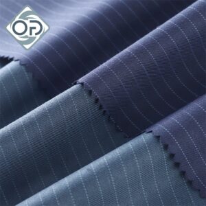 72%Polyester28%Viscose 88*68 285G/M Suiting Woven Stripes Fabric