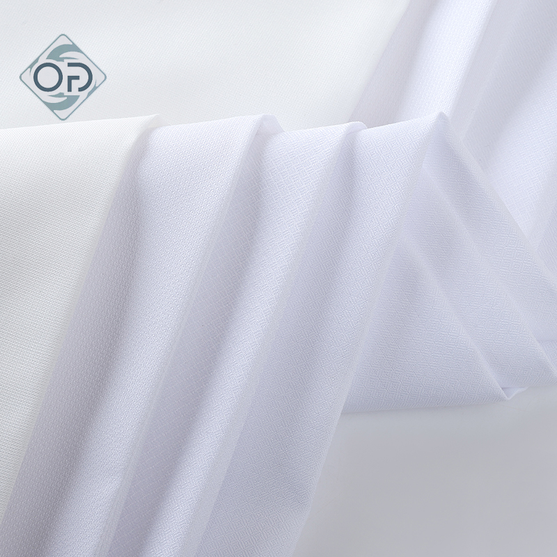100% Spun Polyester 40*150D 180G/M Arab Muslims Thobe Woven Jacquard Fabric - 图片 3