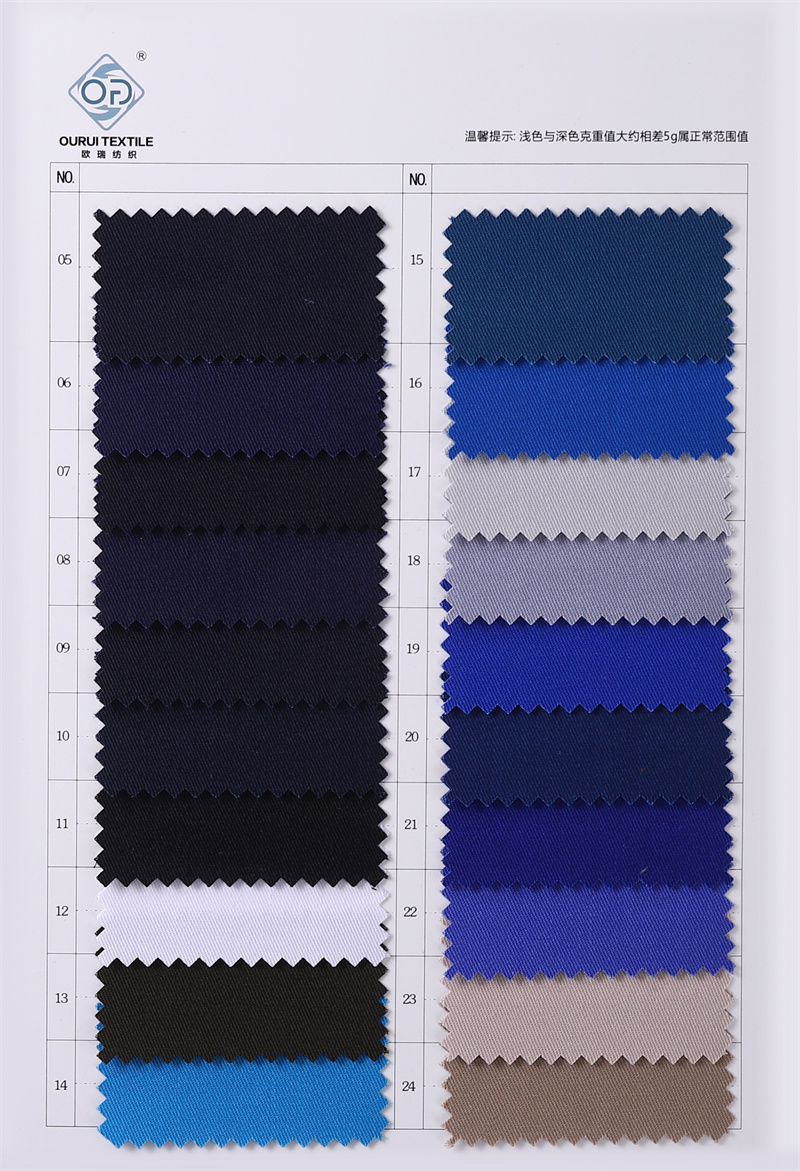 65%Polyester35%Cotton 21*16 120*60 Anti-static waterproof Woven Twill Fabric - 图片 5
