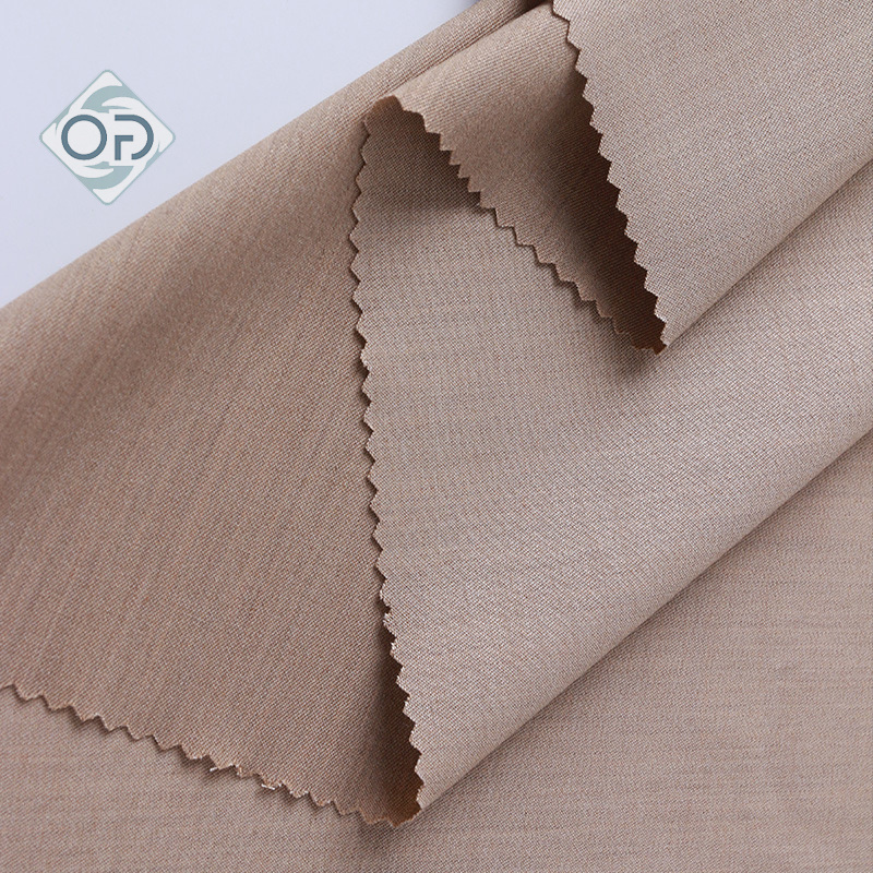 80%Polyester20%Viscose 250G/M Suiting Woven twill Fabric For Suit - 图片 2