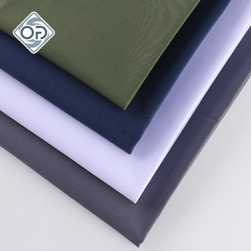 97% Cotton 3% Spandex 250GSM 220GSM 155GSM Woven Twill Fabric