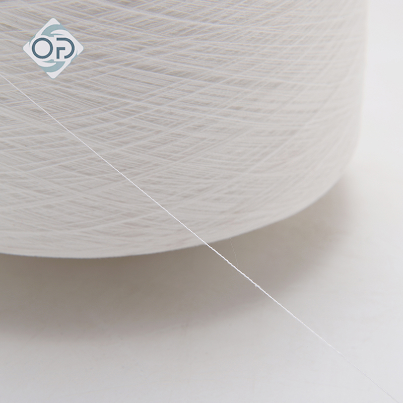 20%Cotton 80% Polyester Ringspun OE Raw White Yarn Ne12 16 20 32 - 图片 4
