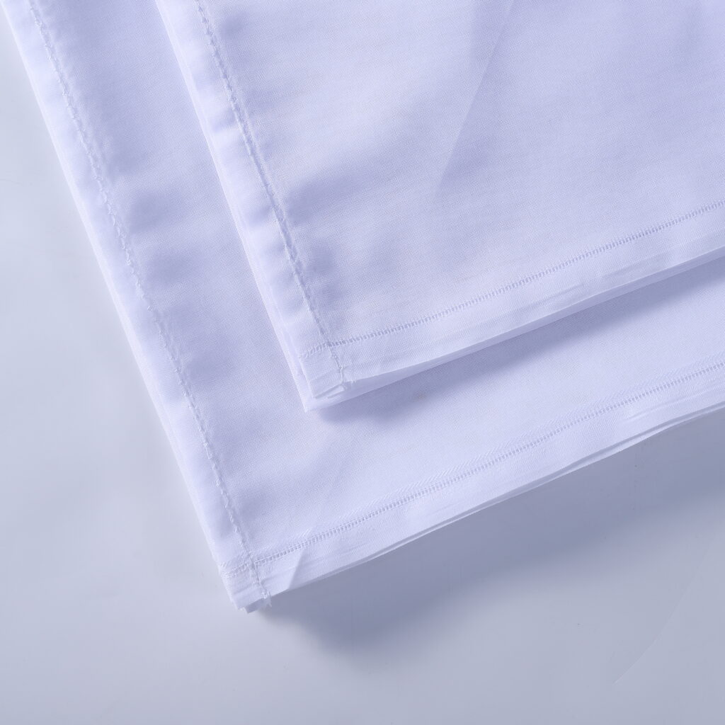 Pure White Ghutra Swiss Voile Style Premium Cotton Arab Men Headscarf Traditional Saudi Keffiyeh Shemagh For Gulf Market
