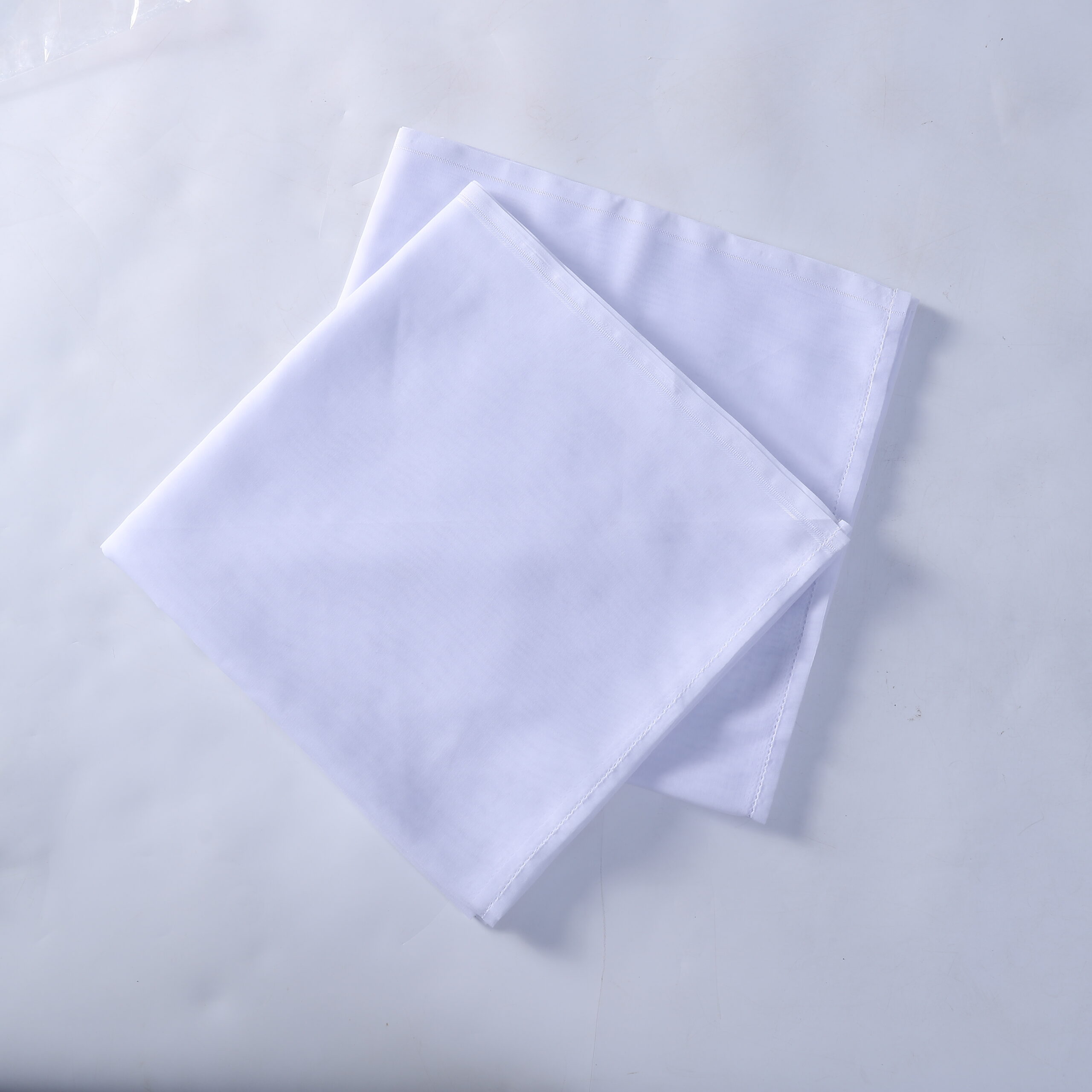 Pure White Men’s Ghutra, Traditional Saudi Gulf Arab Headscarf, Soft Breathable Muslim Head Wrap for Prayer, Eid & Daily Wear - 图片 3